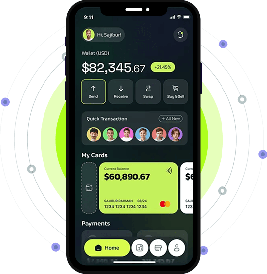 Portfolio tracking screen